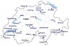 Switzerlan-Map